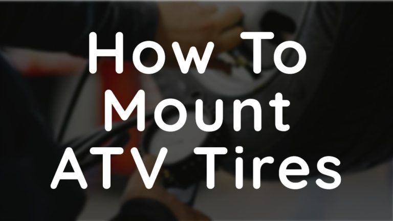 How To Mount ATV Tires thumbnail by atireshop.com
